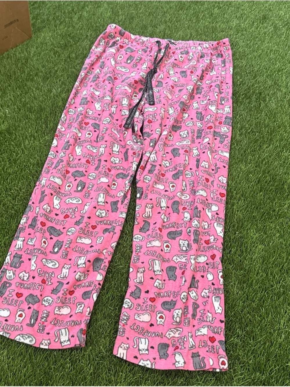 Rene Rofe Sleepwear fleece pajama pants - cat print